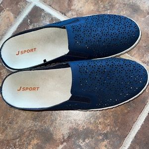 Preowned JSport floral Mule size 8